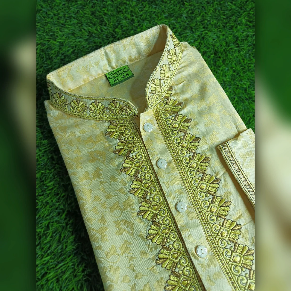 Soft Cotton Embroidery Panjabi