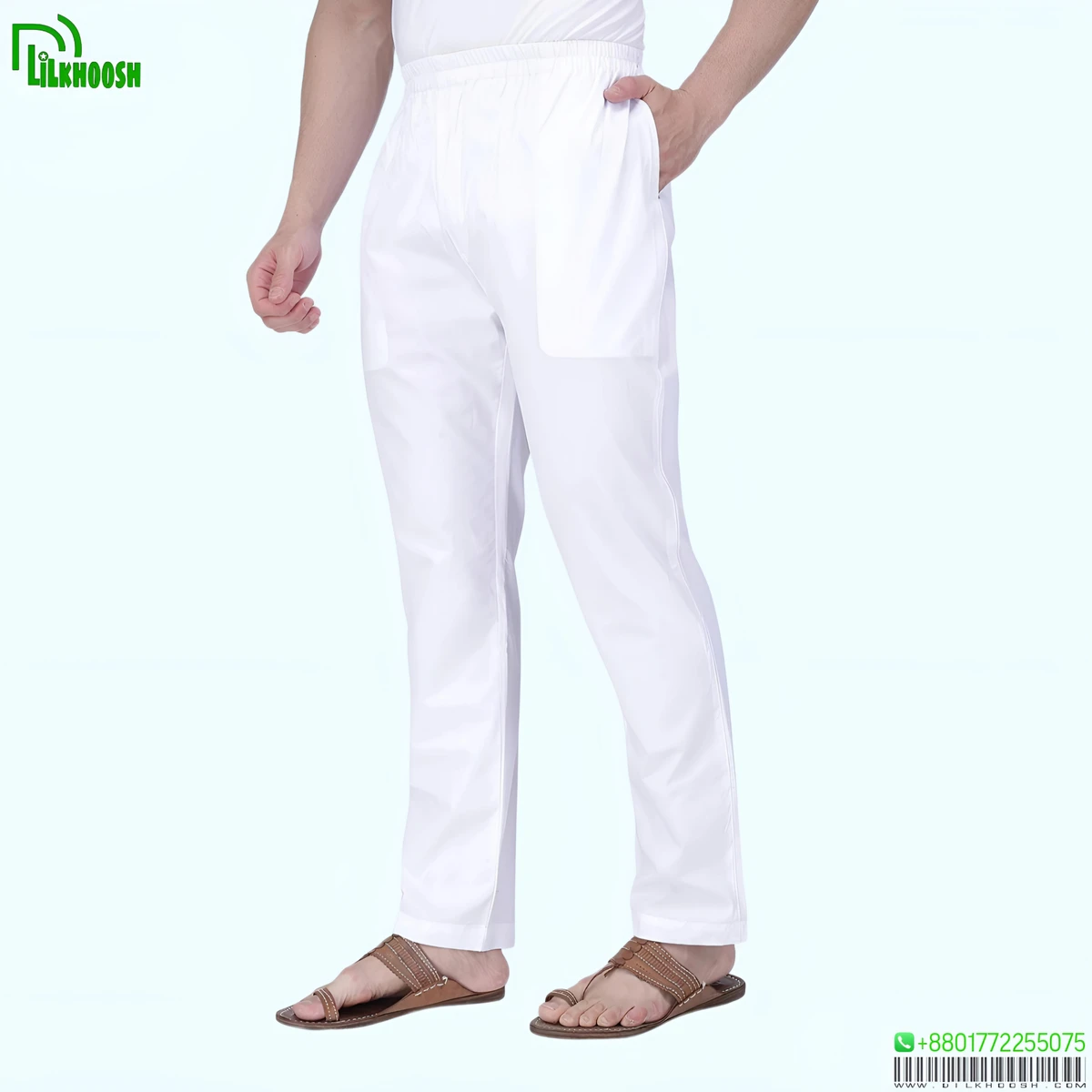 Semi Narrow Cotton Stretch Pajama - Image 5