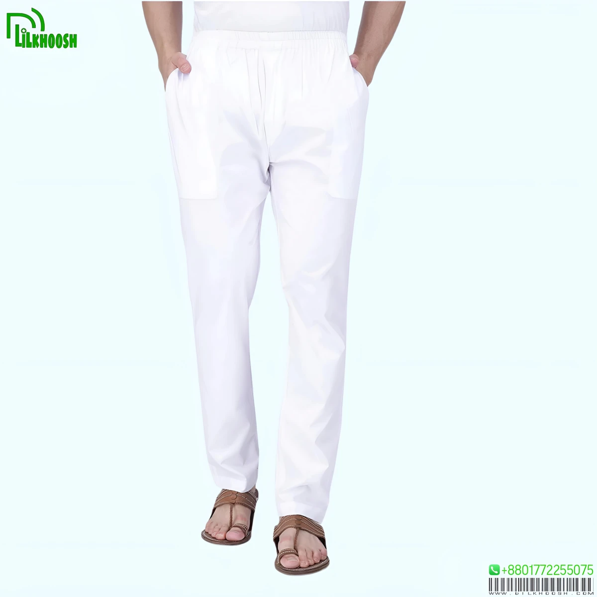 Semi Narrow Cotton Stretch Pajama - Image 3