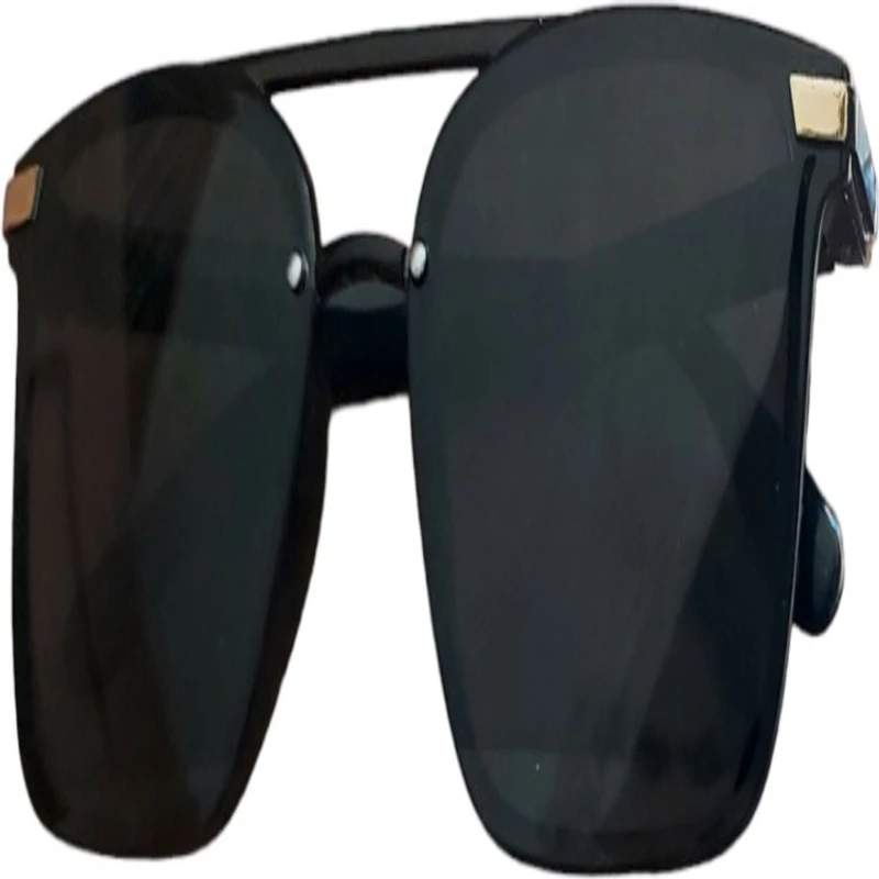 Sun glass And Watch Men - Full Black - ( Combo Pack ) - Image 5