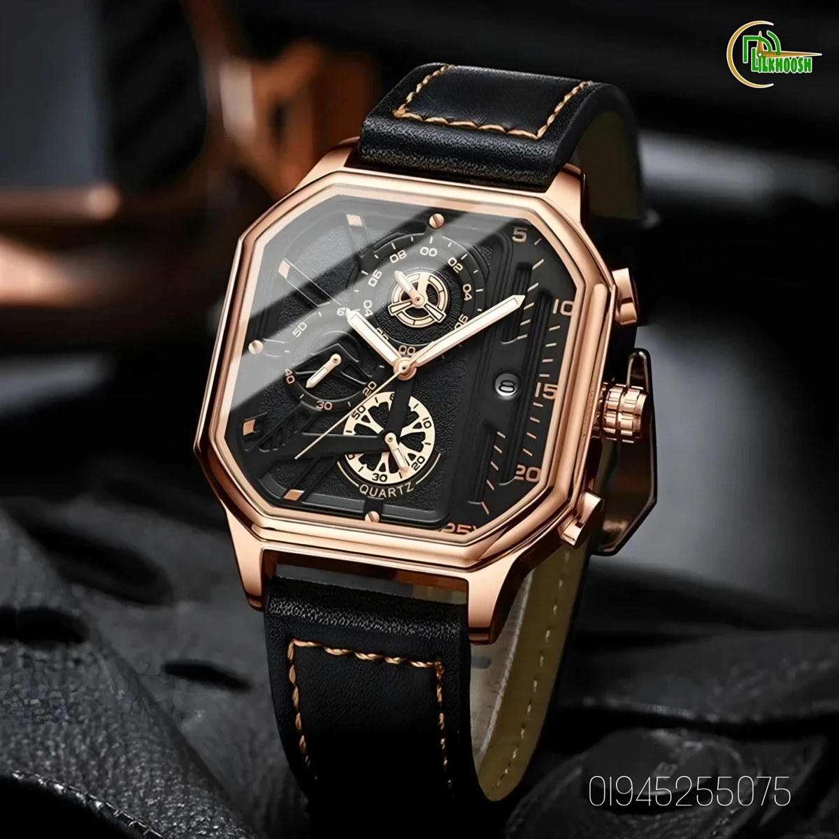 TRSOYE Luxury Leather Belt Wrist Watch