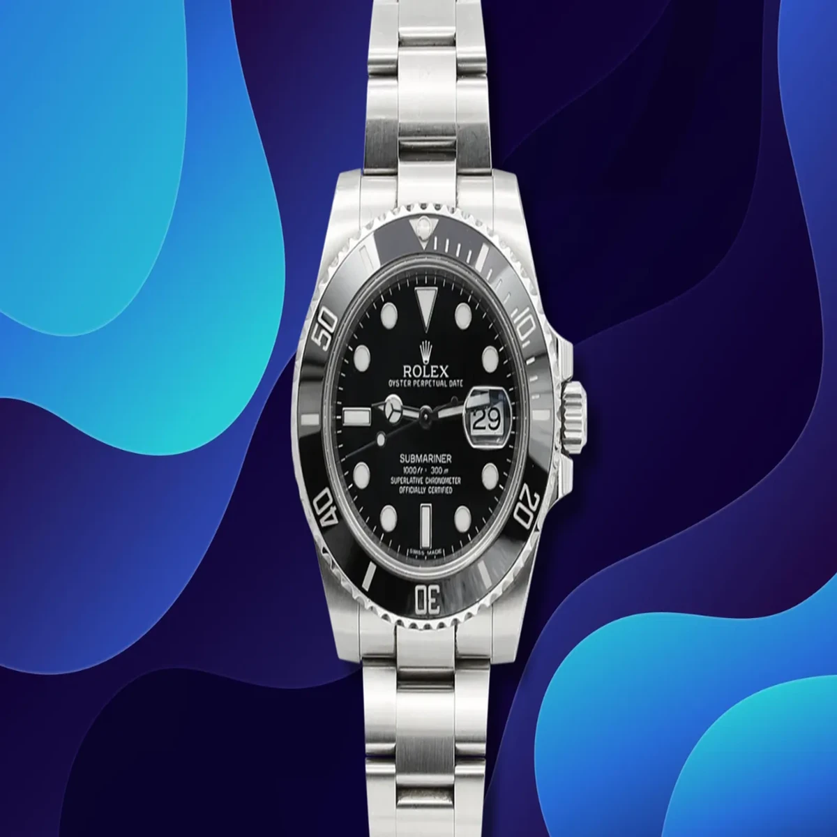 ROLEX SUBMARINER DATE 116610LN 40MM STAINLESS STEEL (BLACK DIAL) - Image 3